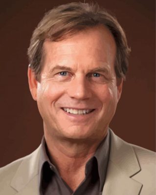 American Actor Bill Paxton Paint By Numbers