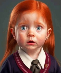 Baby Ginny Weasley Paint By Numbers