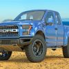 Blue Ford Ranger Raptor Paint By Numbers