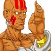 Capcom Game Dhalsim Paint By Numbers
