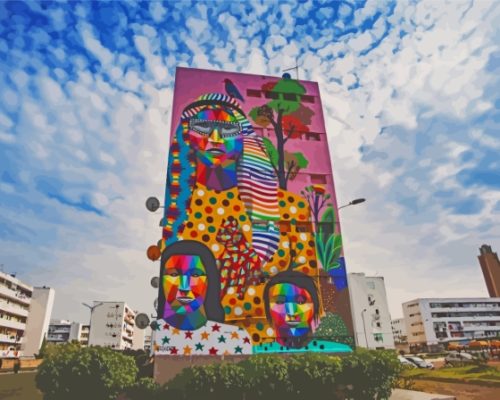 Casablanca Street Art Paint By Numbers