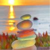 Colorful Rock Stack Paint By Numbers