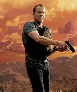 Cool 24 Jack Bauer Paint By Numbers