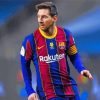 Cool Messi Barcelona Paint By Numbers