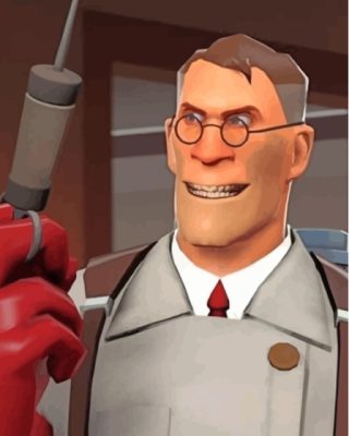 Cool Team Fortress Paint By Numbers