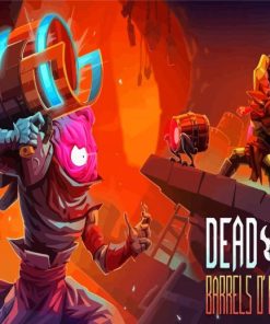 Dead Cells Barrels Of Fun Paint By Numbers
