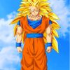 Dragon Ball Z Son Goku Super Saiyan 3 Paint By Numbers