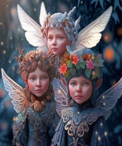 Fairy Angels Paint By Numbers