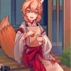 Fox Girl Anime Paint By Numbers