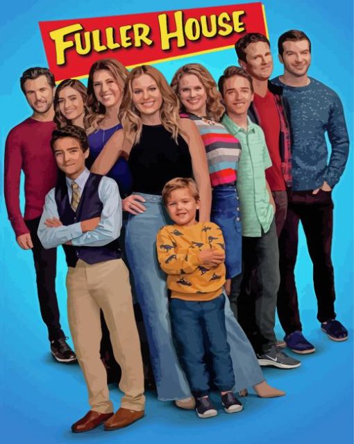 Fuller House Paint By Numbers