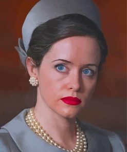 Gorgeous Claire Foy Paint By Numbers
