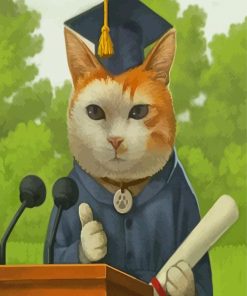 Graduated Cat Paint By Numbers