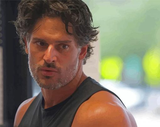 Handsome Actor Joe Manganiello Paint By Numbers