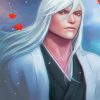 Jushiro Ukitake Character Art Paint By Numbers