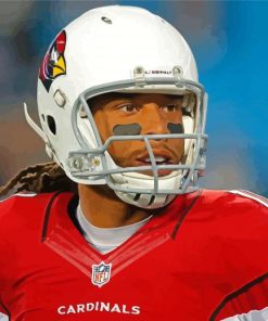 Larry Fitzgerald American Football Player Paint By Numbers