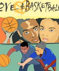 Love And Basketball Paint By Numbers