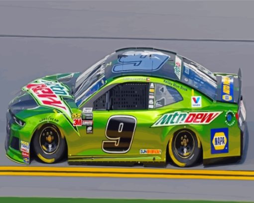 Mountain Dew Car Paint By Numbers