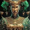 Nature Queen Warrior Paint By Numbers