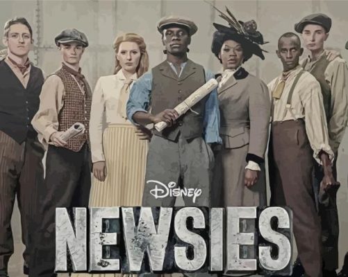 Newsies Disney Film Paint By Numbers