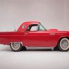 Red 1957 Thunderbird Car Paint By Numbers