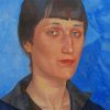 Russian Anna Akhmatova Art Paint By Numbers