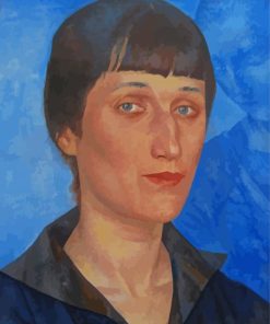 Russian Anna Akhmatova Art Paint By Numbers