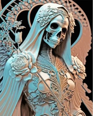 Skull Queen Paint By Numbers