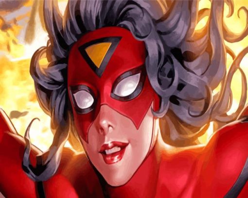 Spider Woman Paint By Numbers