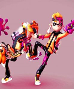 Splatoon Characters Paint By Numbers