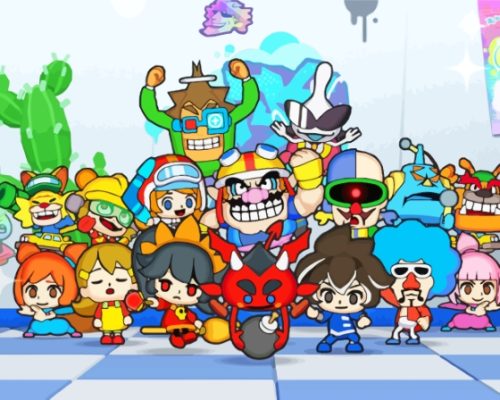 Warioware Game Characters Paint By Numbers