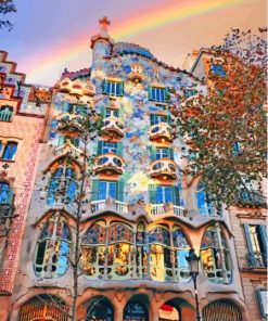 Aesthetic Casa Batllo Gaudi Paint By Numbers