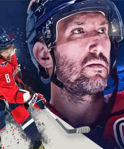 Alexander Ovechkin Poster Paint By Numbers