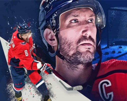 Alexander Ovechkin Poster Paint By Numbers