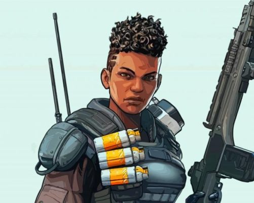 Apex Legends Bangalore Character Paint By Numbers