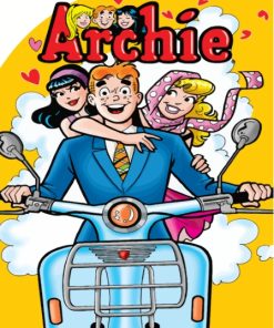 Archie Comics Book Paint By Numbers