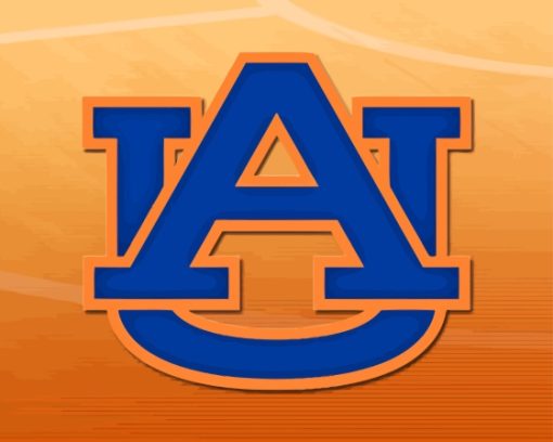 Auburn University Logo Paint By Numbers