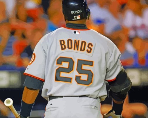 Barry Bonds Paint By Numbers