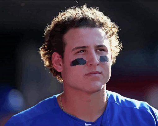 Baseballer Anthony Rizzo Paint By Numbers