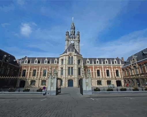 Beffroi De Douai France Paint By Numbers