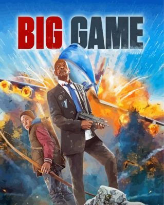 Big Game Movie Poster Paint By Numbers