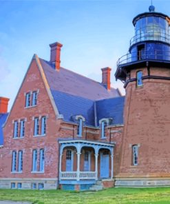 Block Island Lighthouse Paint By Numbers
