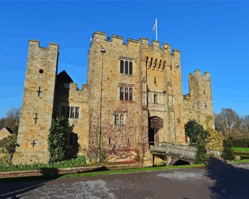 Boleyn Family Castle In Hever Paint By Numbers