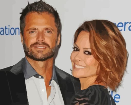 Brooke Burke And David Charvet Paint By Numbers