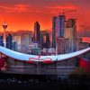 Canada Calgary Sunset Paint By Numbers