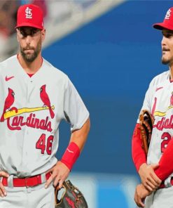 Cardinals Baseball Paint By Numbers