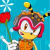 Charmy Bee From Sonic Paint By Numbers