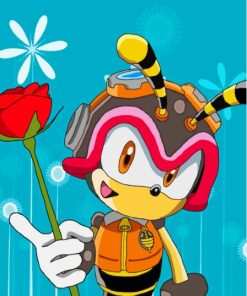 Charmy Bee From Sonic Paint By Numbers