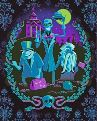 Disney Hitchhiking Ghosts Paint By Numbers