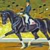 Dressage Horse Paint By Numbers