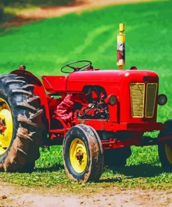 Farm Tractor Paint By Numbers